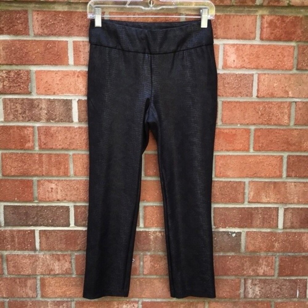 Soft Surroundings Faux Leather Leggings sz XS